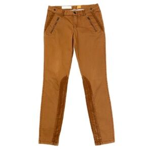 Anthropologie Pilcro Riding Pants With Velvet Insert Waist 29